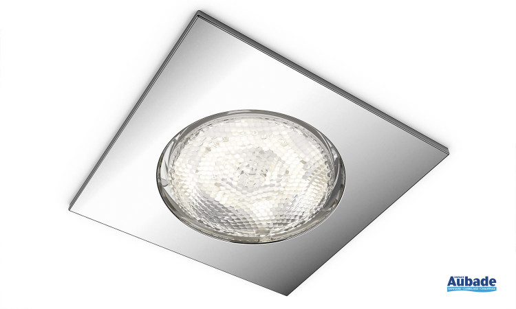 Plafonnier LED aluminium carré Dreaminess de Philips
