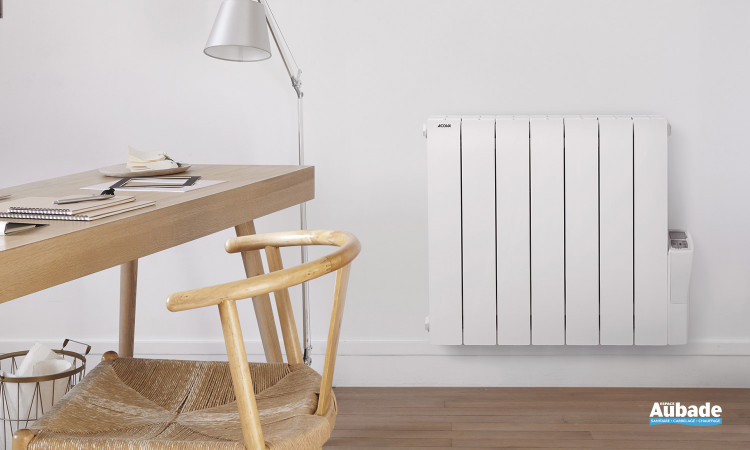 Radiateur électrique à fluide thermoactif en fonte d'aluminium d'Acova