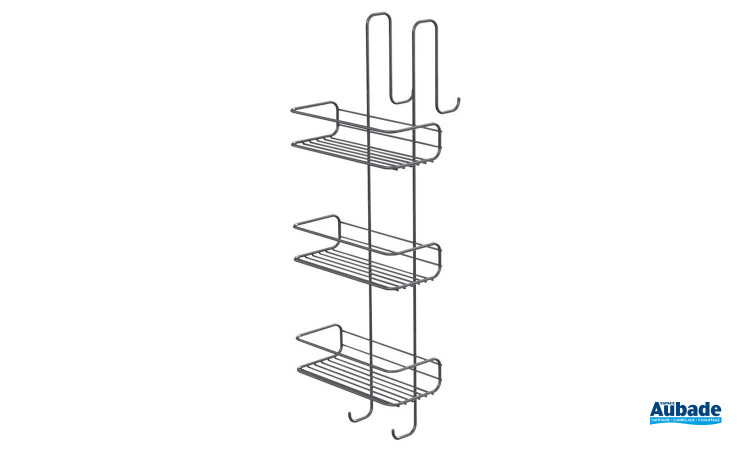 Porte-objets droit filaire 3 paniers de Gedy