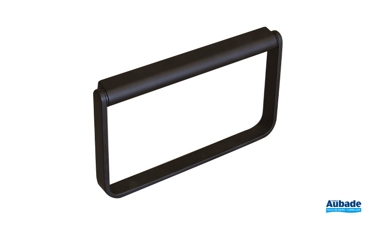 Anneau à serviette Derby Style<sup>2</sup> Noir mat de Vigour