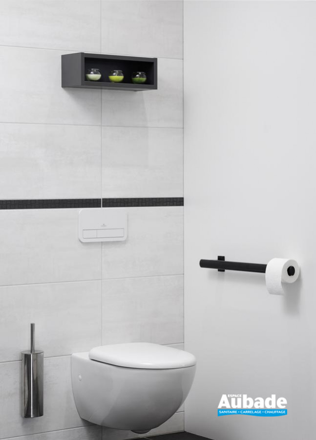 Barres d'appui multifonctions WC Anthracite de Pellet