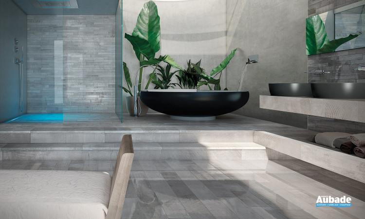 Carrelage gris Cerdomus Kendo 