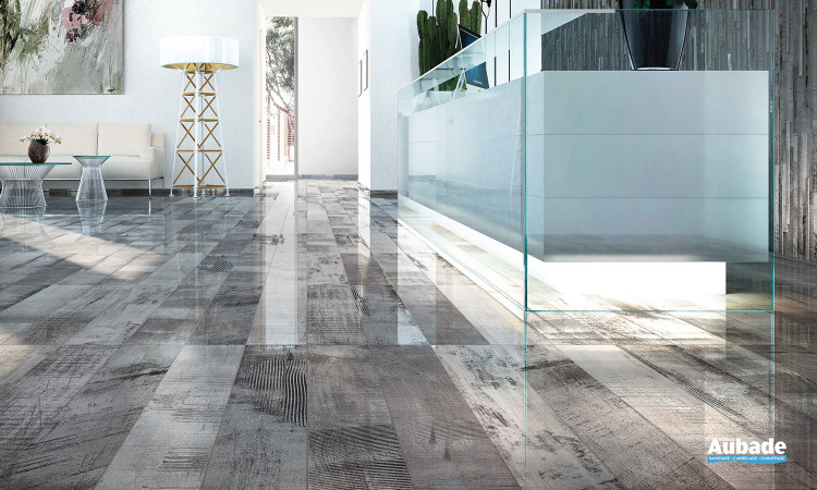 Carrelage gris Cerdomus Kendo 