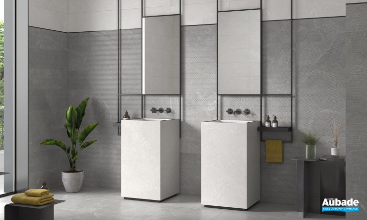 Collection Storm par Argenta Ceramica en coloris Storm White