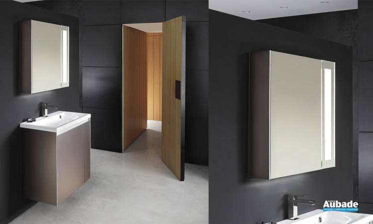 Armoire de toilette lumineuse avec miroir Smart de Decotec