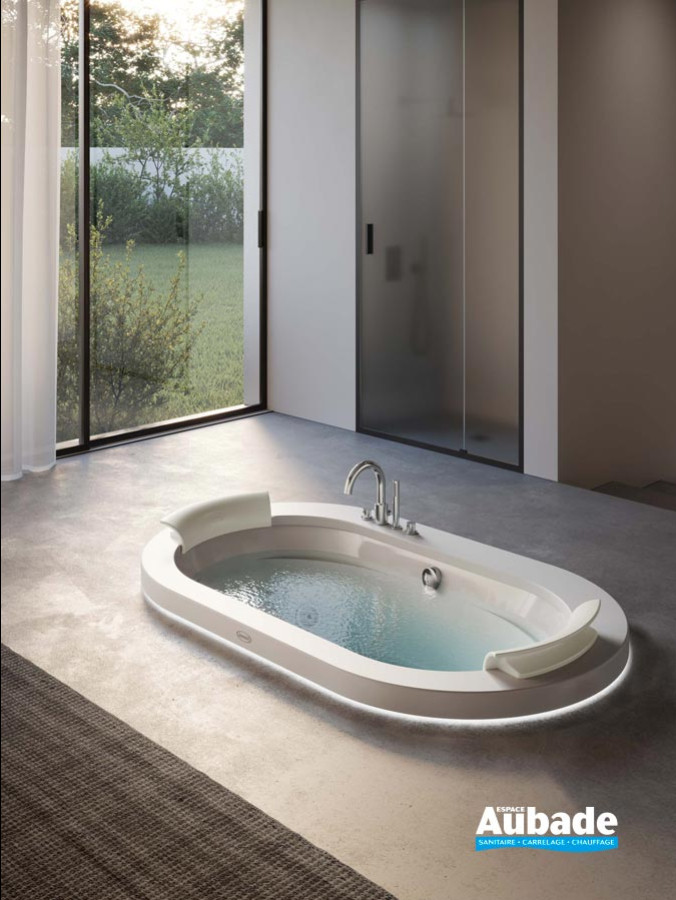 baignoire balnéo opalia d'Atelier du Bain