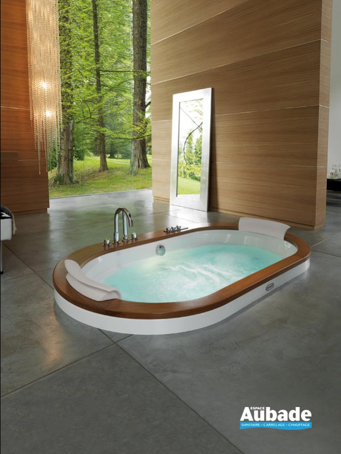 baignoire balneo opalia d'Atelier du Bain