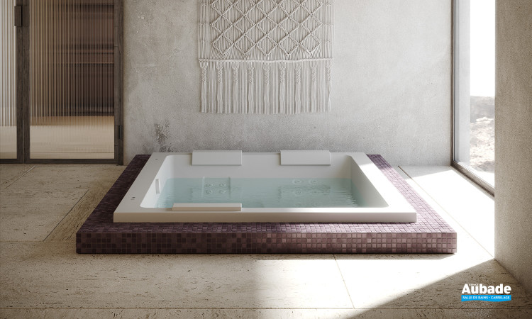 Baignoire balnéo 3 places Sharp Extra par Jacuzzi®