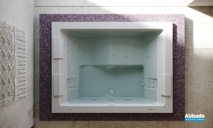 Baignoire balnéo 3 places Sharp Extra par Jacuzzi®