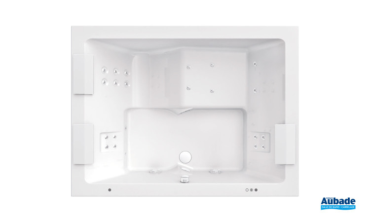 Baignoire balnéo 3 places Sharp Extra par Jacuzzi®