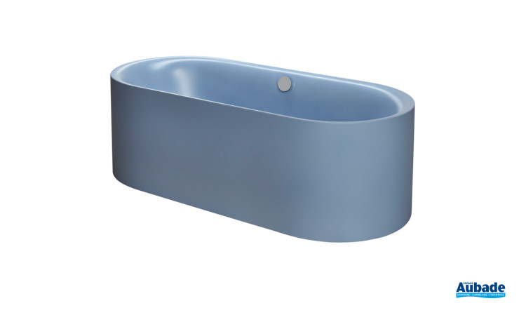 Baignoire en îlot BetteLux Oval Silhouette Bleu satin de Bette