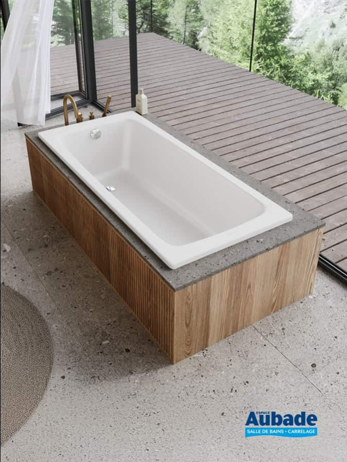 Baignoire rectangulaire Cayono de la marque Kaldewei