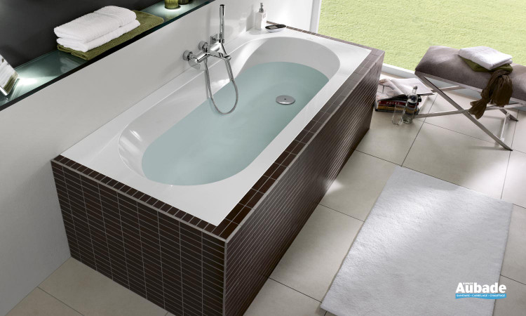 Baignoire ovale Oberon de chez Villeroy et Boch