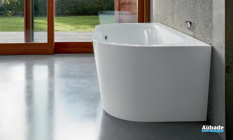 La baignoire murale arrondie Bette Starlet-Silhouette de Bette 01