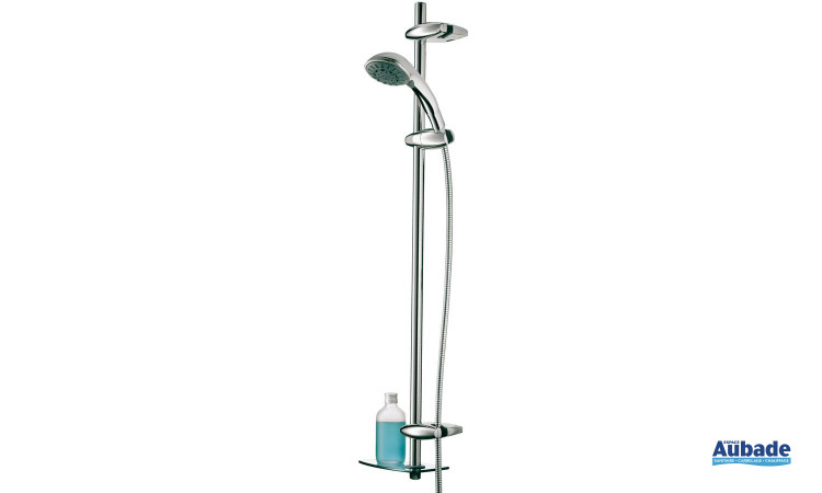 barre de douche avec douchette fixe Movario Five de Grohe