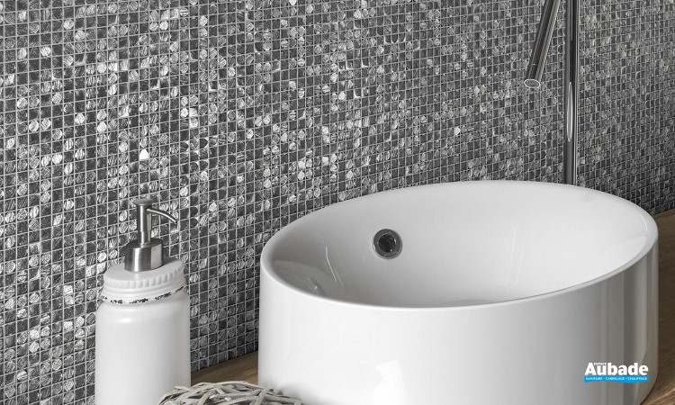 Collection Mosaïque Aluminium par BatiOrient en coloris Alu/Gris/Noir