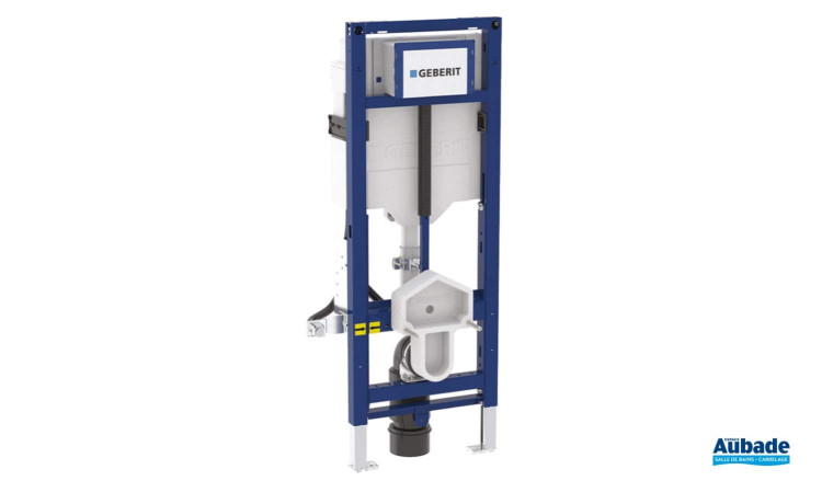 Bâti-support Geberit Duofix avec réservoir Sigma hauteur de cuvette reglable après installation de Geberit