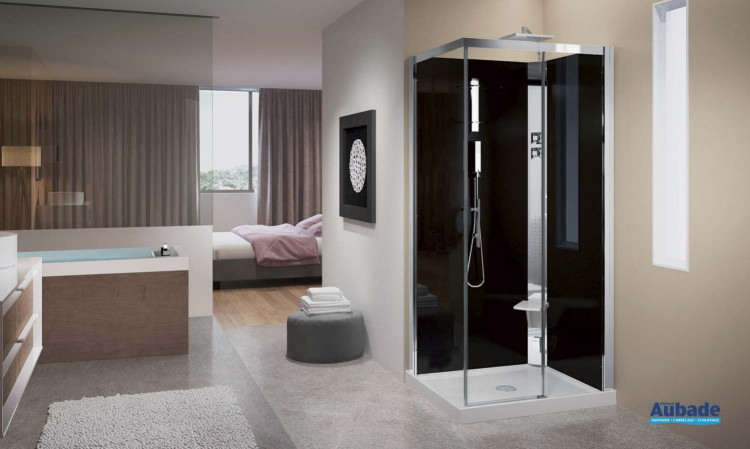 Cabine de douche Crystal A100X80 de Novellini