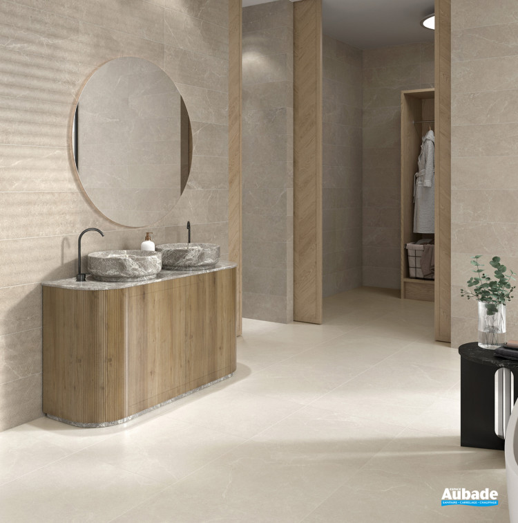 Carrelage Saragosse Sélection Aubade Cream