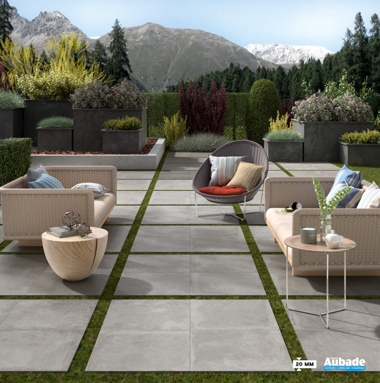 Carrelage Sestrieres Sélection Aubade Grigio Chiaro
