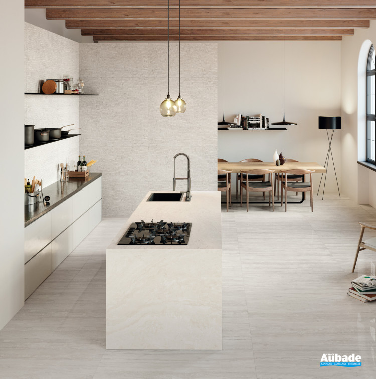 Carrelage Unique Travertine Provenza Minimal White