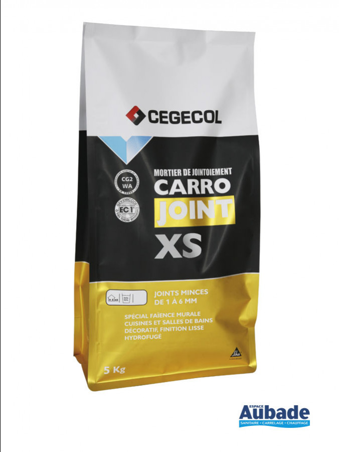 carrelage mise en oeuvre cegecol carrojoint xs