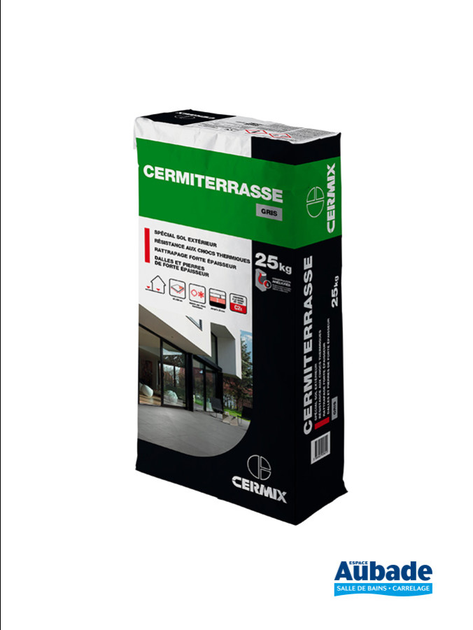 Mortier-colle Cermiterrasse de Cermix