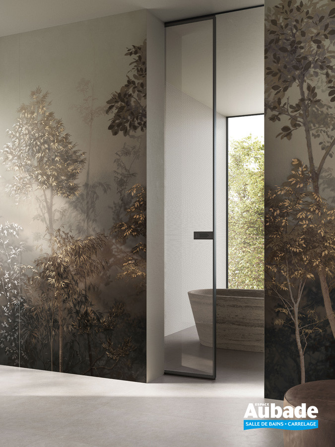 Collection Cement Vibes par Ceramiche Piemme en décor Fairy Dark et carrelage en coloris Beton Resin