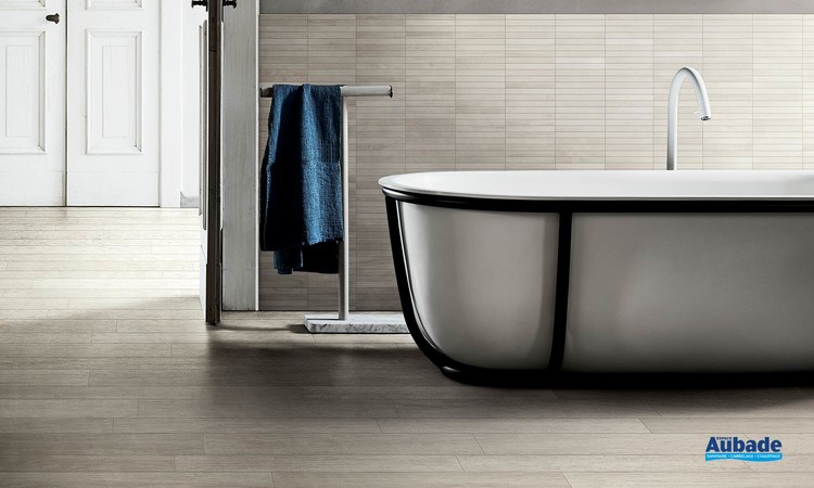 Collection Fleur de Bois par Ceramiche Piemme en coloris Blanc