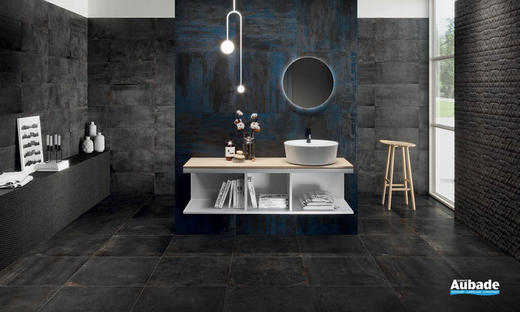 Collection Materia par Ceramiche Piemme en coloris Deep et Zaphire