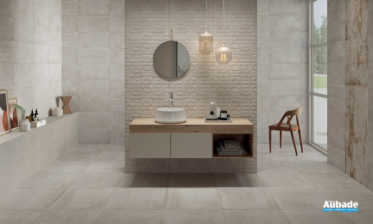 Collection Materia par Ceramiche Piemme en coloris Nacre