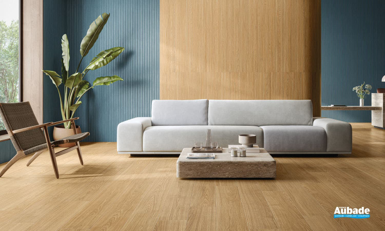 Collection Solovere par Ceramiche Piemme en coloris Flamed et décor Flamed Cannelé