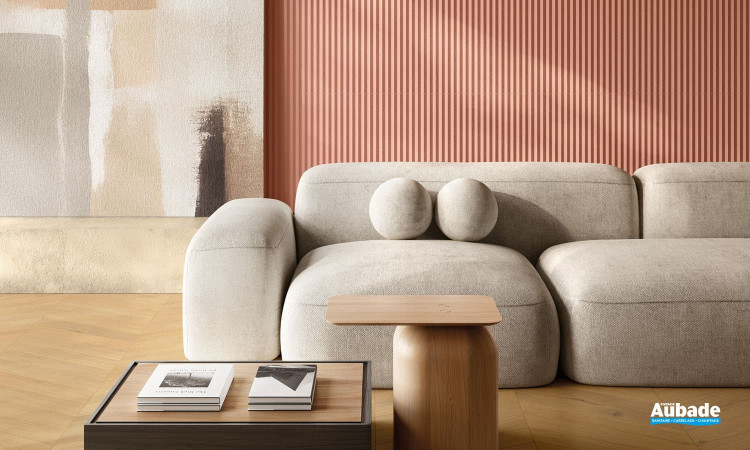 Collection Solovere par Ceramiche Piemme en chevron coloris Pure