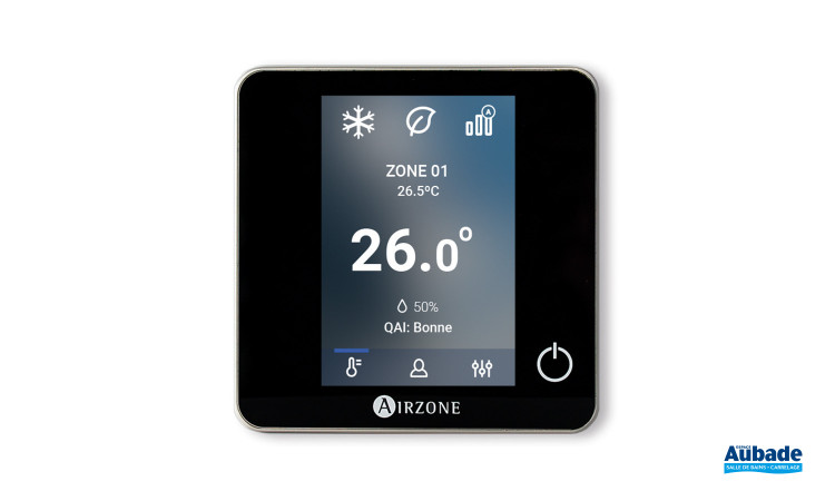 Thermostat Blueface Noir de la marque Airzone