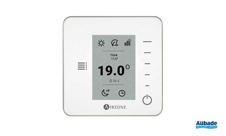 Thermostat Think Blanc de la marque Airzone