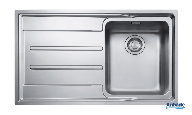 Évier de Cuisine - Inox - 70x45cm - 1.5 Bacs - Mitigeur Pliant