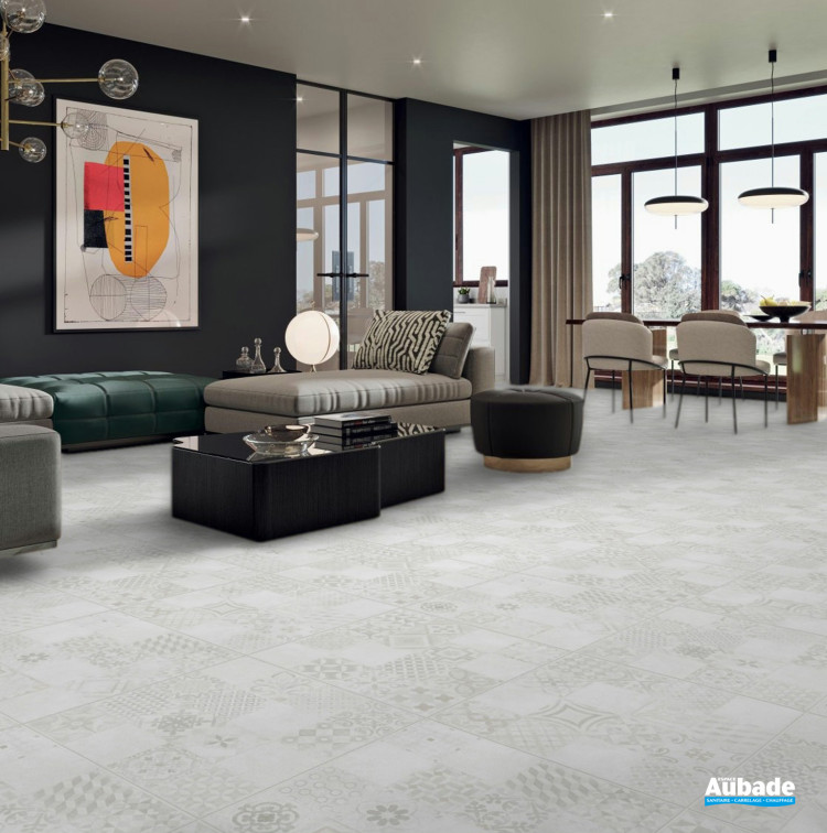 Décor Betonico Lasselsberger Blanc-Gris