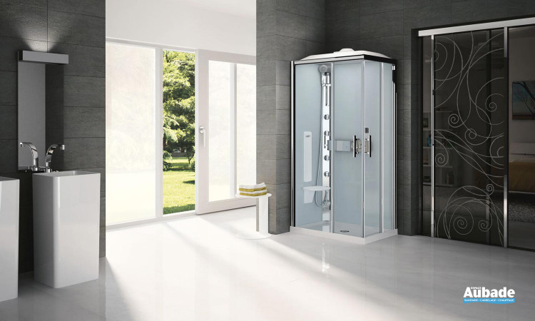 Cabine de douche complète Glax de Novellini pour des instants détente