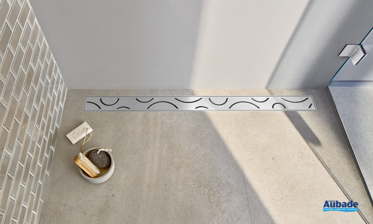 Caniveaux Schlüter®-Kerdi-Line finition Curve de Schlüter® Systems