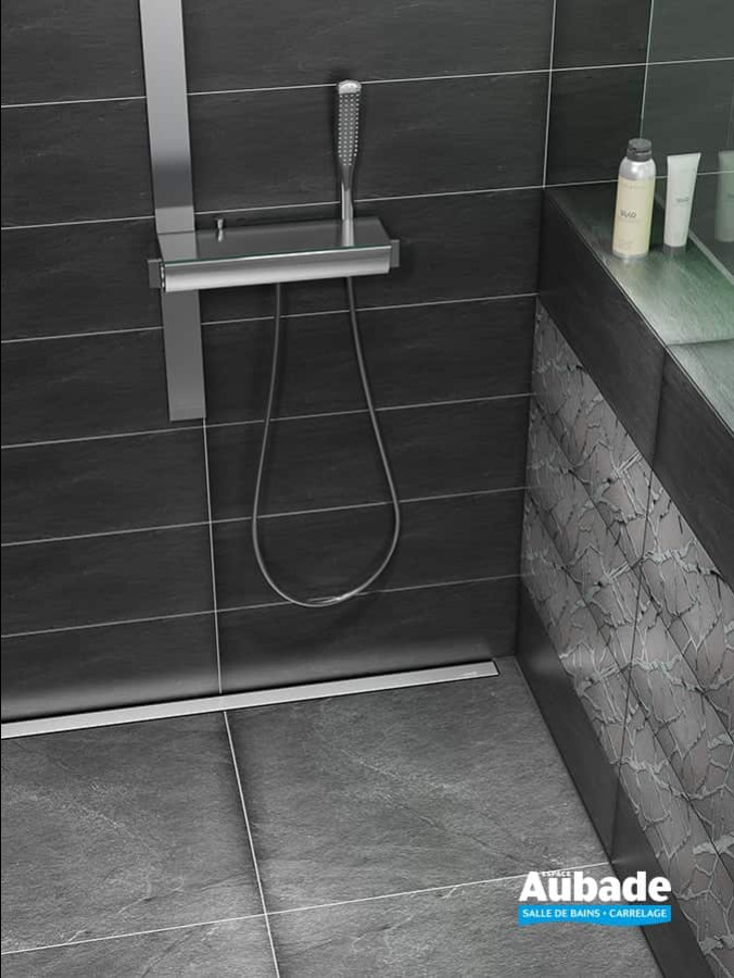 Douche à l'italienne Fundo Riolito Neo de Wedi