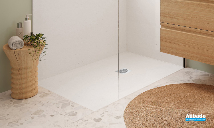 Receveur Veneto par Ambiance Bain en coloris Blanc mat