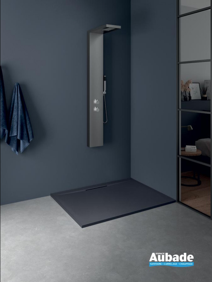 Receveur de douche Kineline 120 x 80 cm anthracite de Kinedo