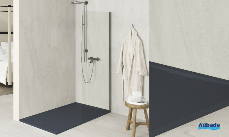 Receveur de douche Luna coloris Noir de McBath