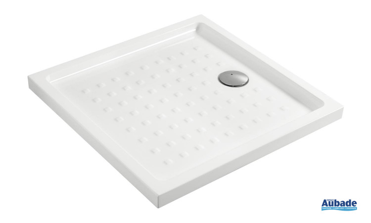 Receveur extra plat carré et antidérapant Villeroy & Boch O.novo