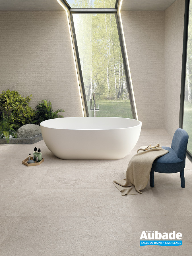 Collection Mapierre par Emil Ceramica en coloris Gris Ancienne et décor Ligne Gris