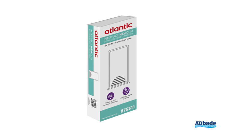 Pack, Hub et Interface Naviclim pour contrôle de la climatisation par Atlantic 