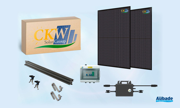 Kit toit tuiles 6kW micro-onduleur