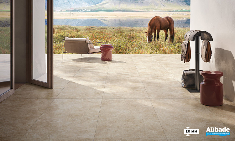 Collection Travertino par Ermes Aurelia en coloris Beige