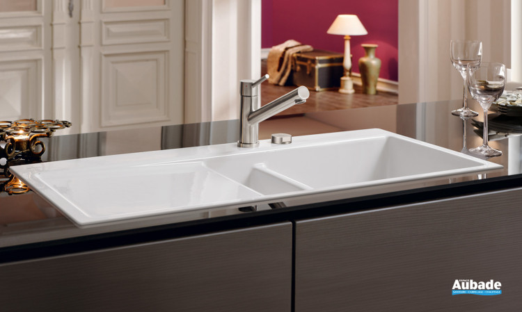 Évier céramique à encastrer Subway Pure 60 de Villeroy & Boch