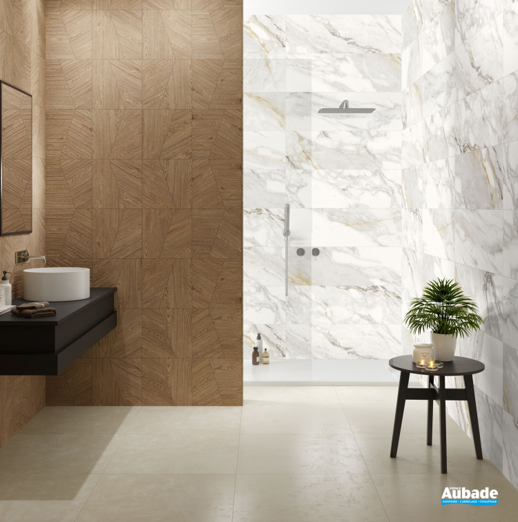 Faïence Louise Sélection Aubade Macchia Vecchia gold et Legno Trail Rovere
